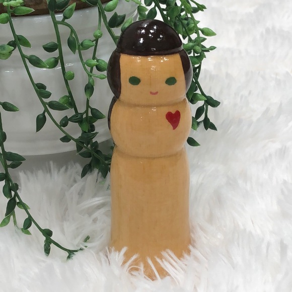 Vintage wooden doll